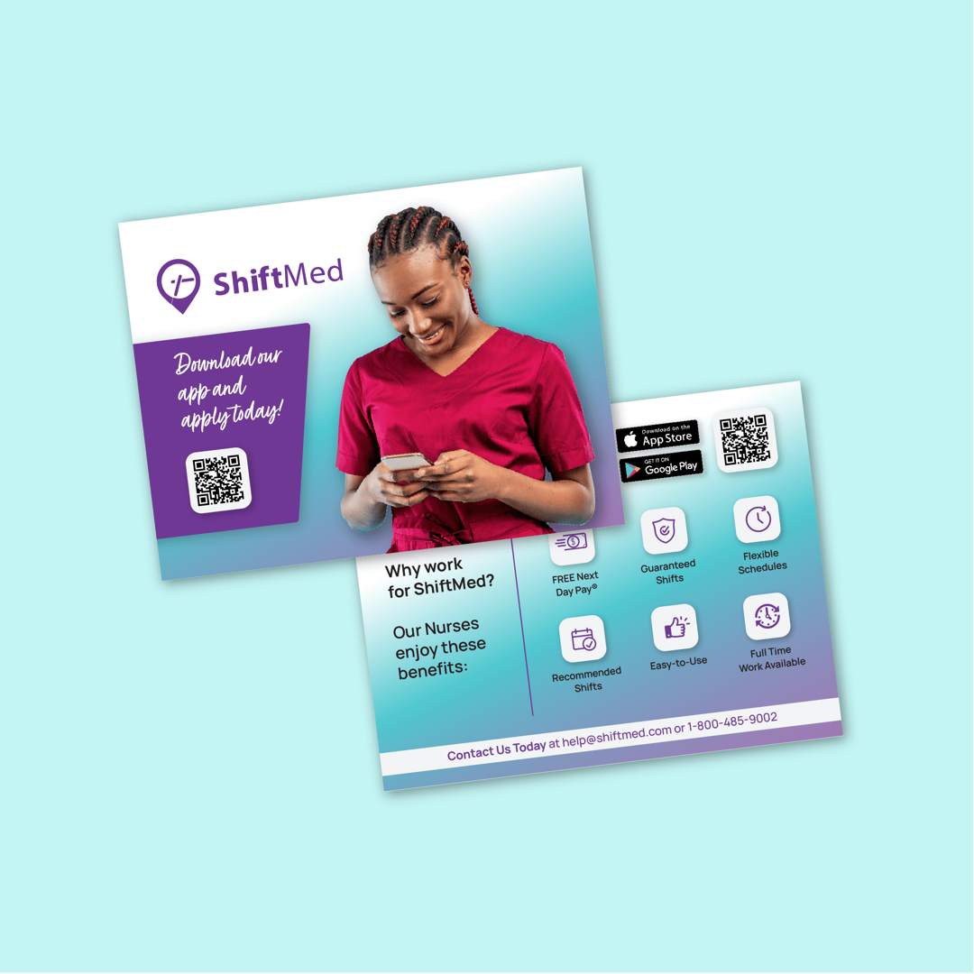 ShiftMed — tradeshow booth banner